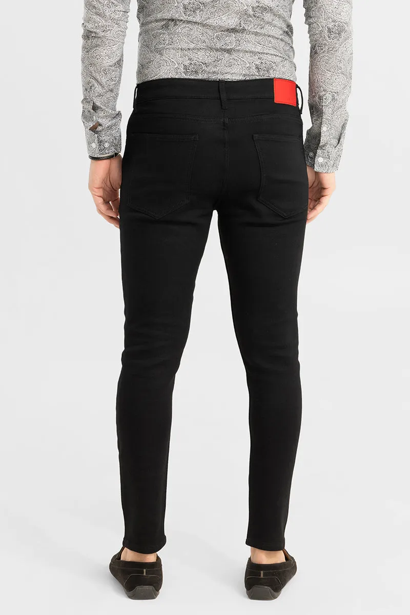 Authentic Jet Black Skinny Jeans