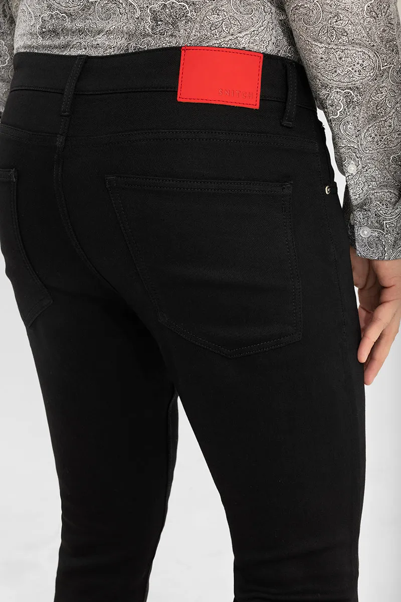 Authentic Jet Black Skinny Jeans