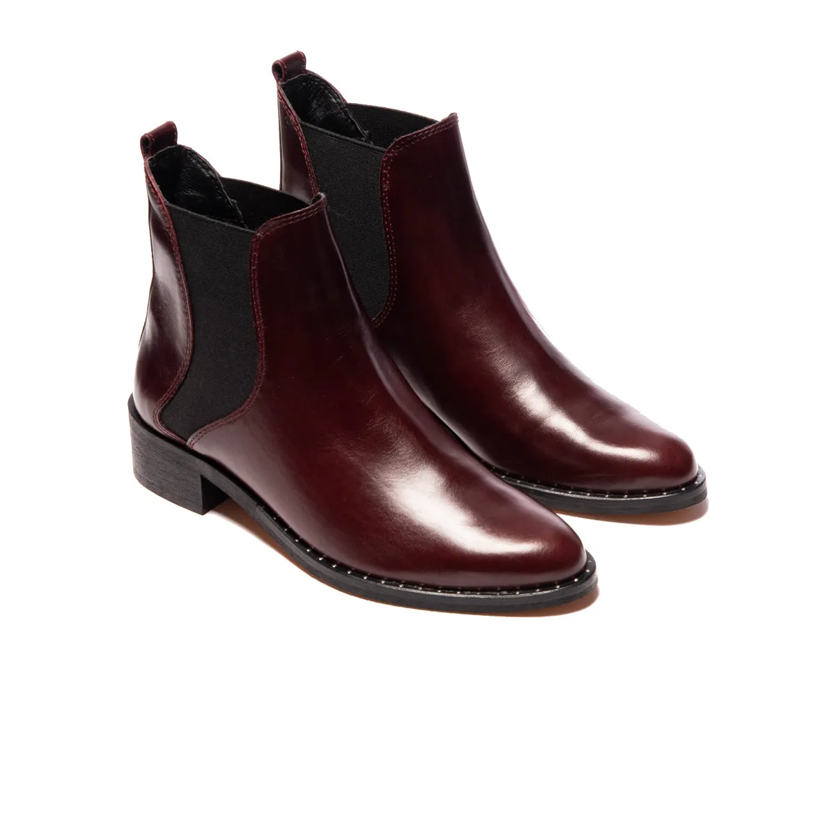 Aversa Bordeau Leather