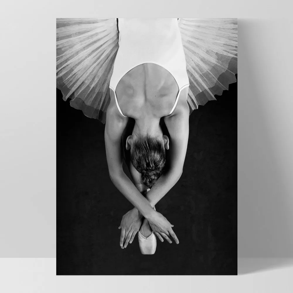 Ballerina from Behind - Art Print
