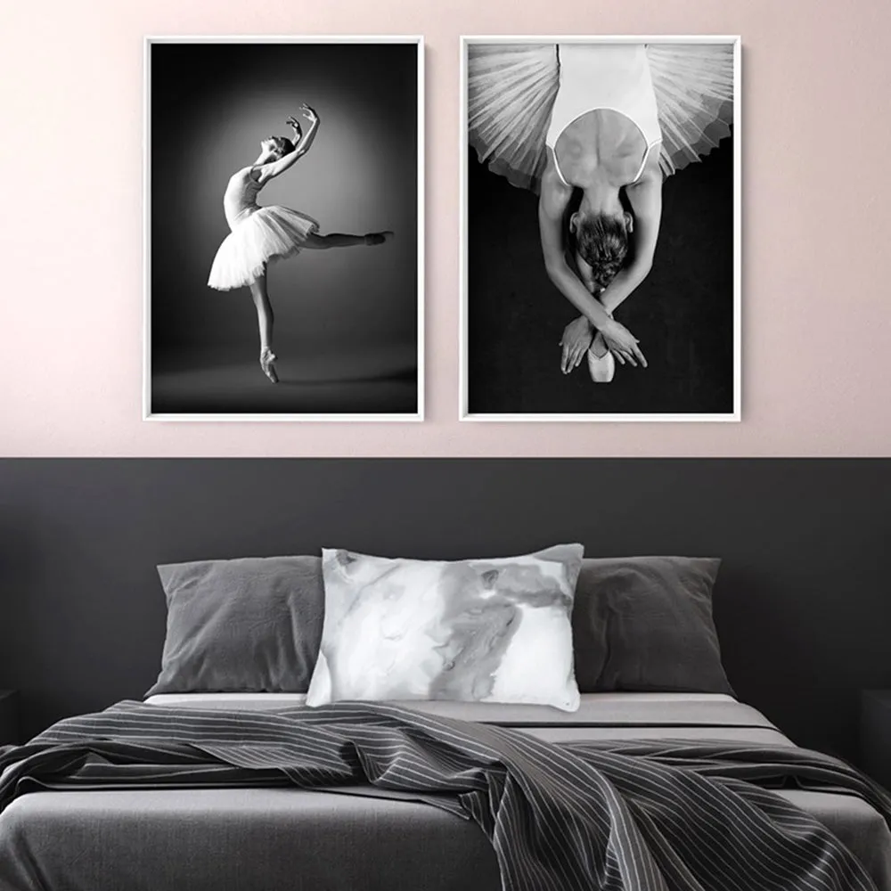 Ballerina from Behind - Art Print