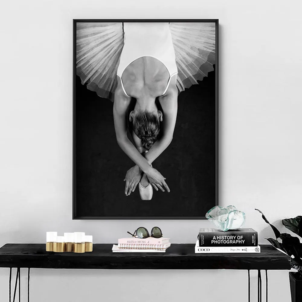 Ballerina from Behind - Art Print