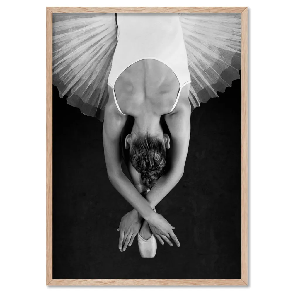 Ballerina from Behind - Art Print