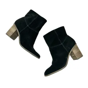 Boots Ankle Heels By Lucky Brand In Black, Size: 8.5