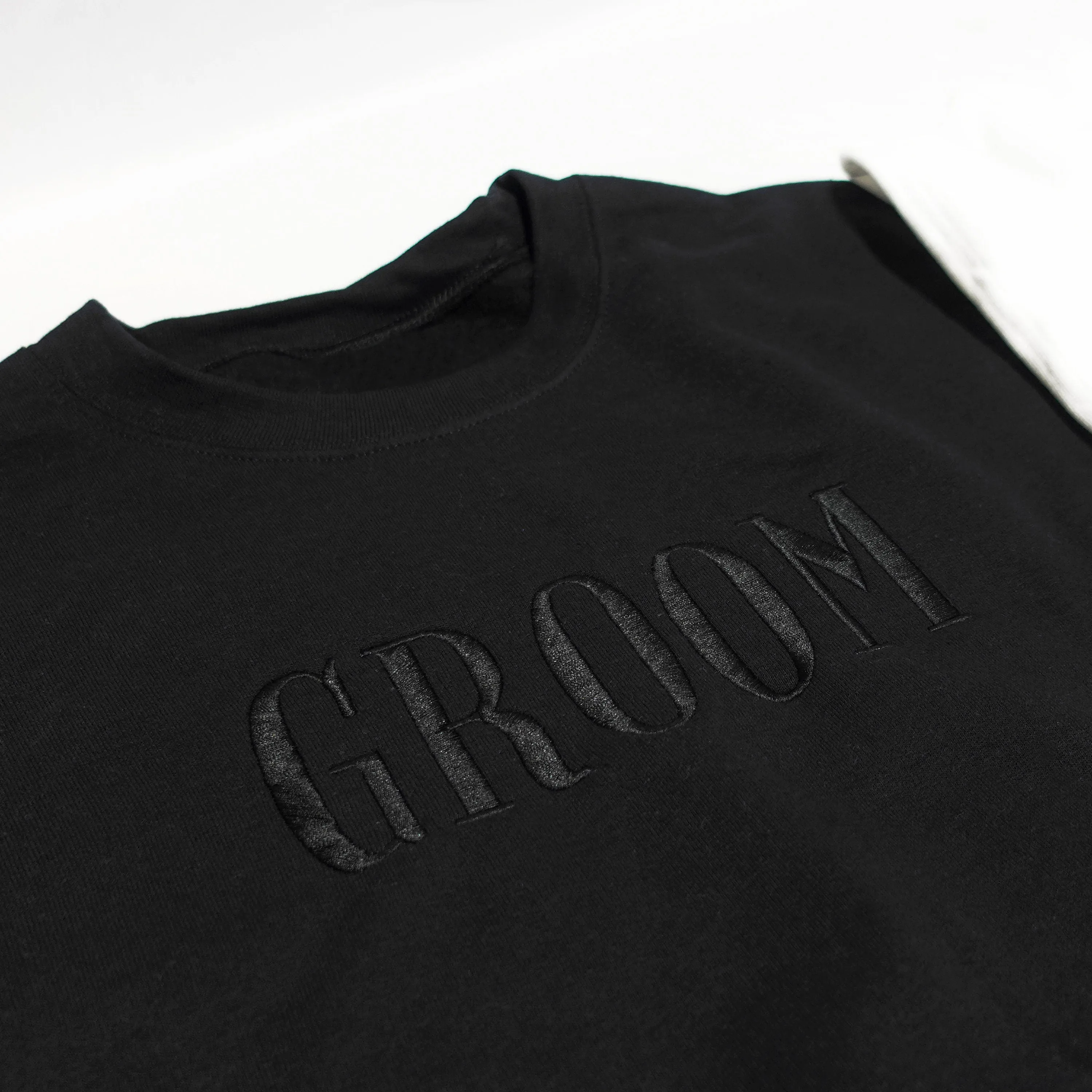 Bride or Groom Embroidered Sweatshirt