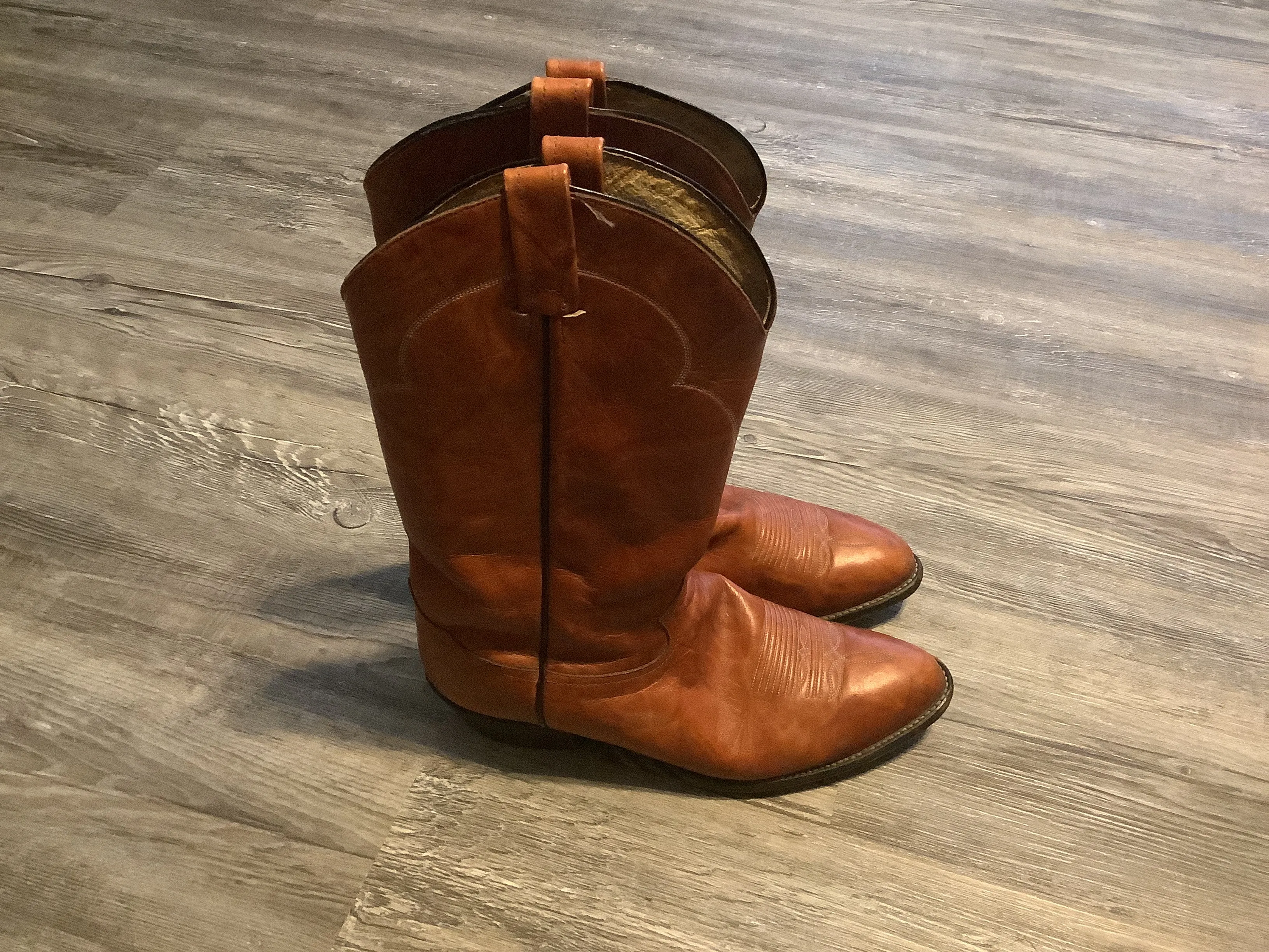 Brown Boots Western Tony Lama, Size 10