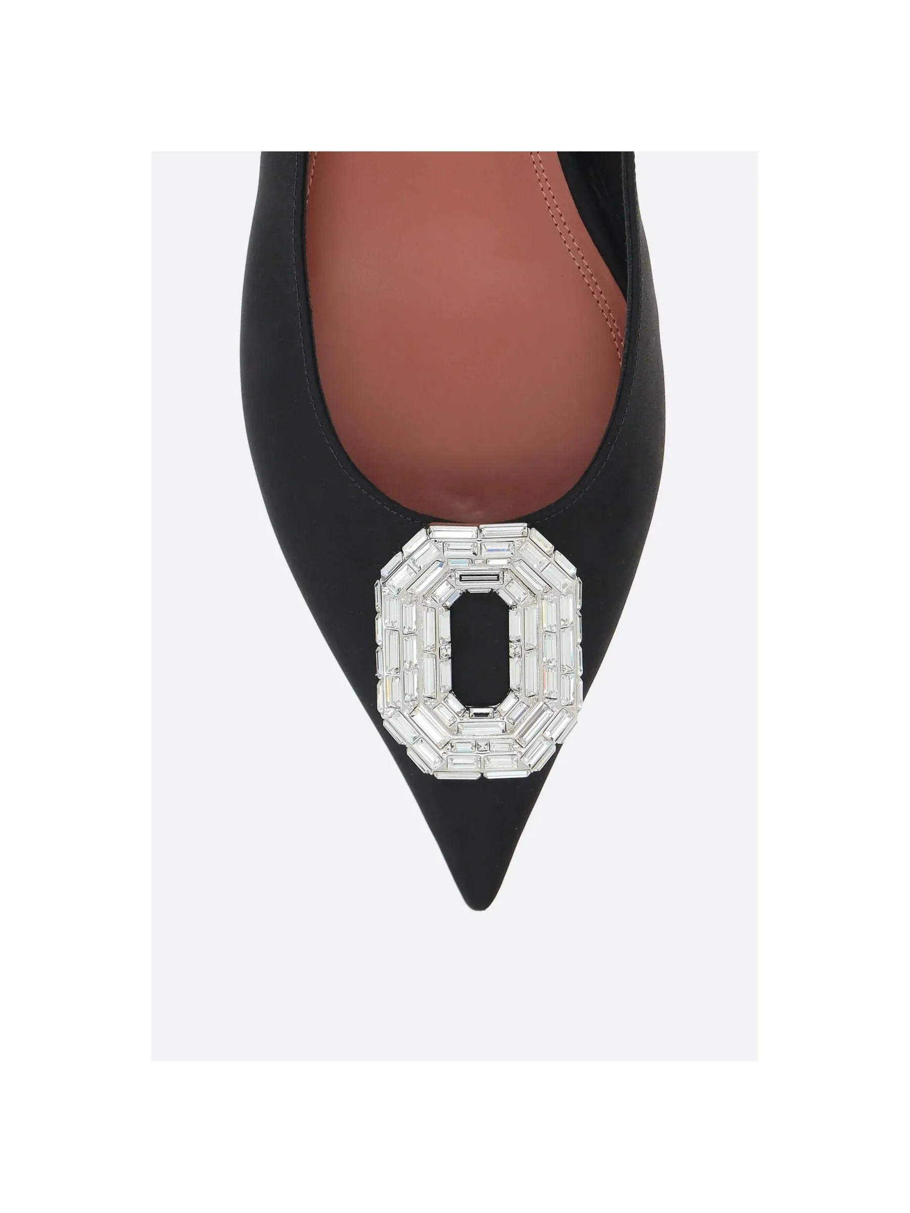 Camelia Satin Ballet Flats