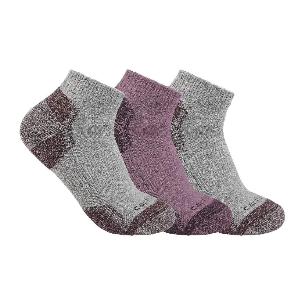 Carhartt Midweight women's Low Cut Sock 3 pack