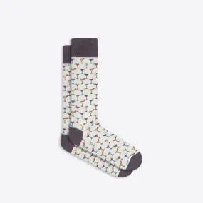 Cocktail Glass Mid-Calf Socks