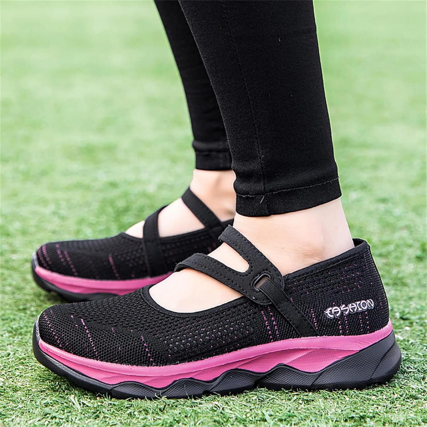 Comfortable Orthopedic Shoes for Women, Casual Sports Women Wide Width Breathable Walking Comfortable Slip on Sneakers, Non Slip Lightweight Shoes Arch Support Sneakers
