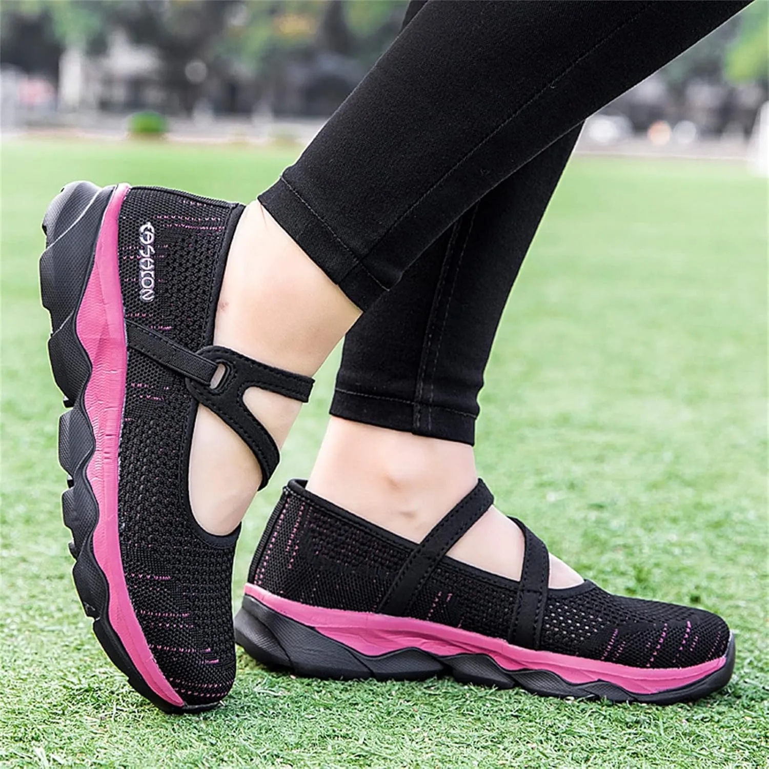 Comfortable Orthopedic Shoes for Women, Casual Sports Women Wide Width Breathable Walking Comfortable Slip on Sneakers, Non Slip Lightweight Shoes Arch Support Sneakers