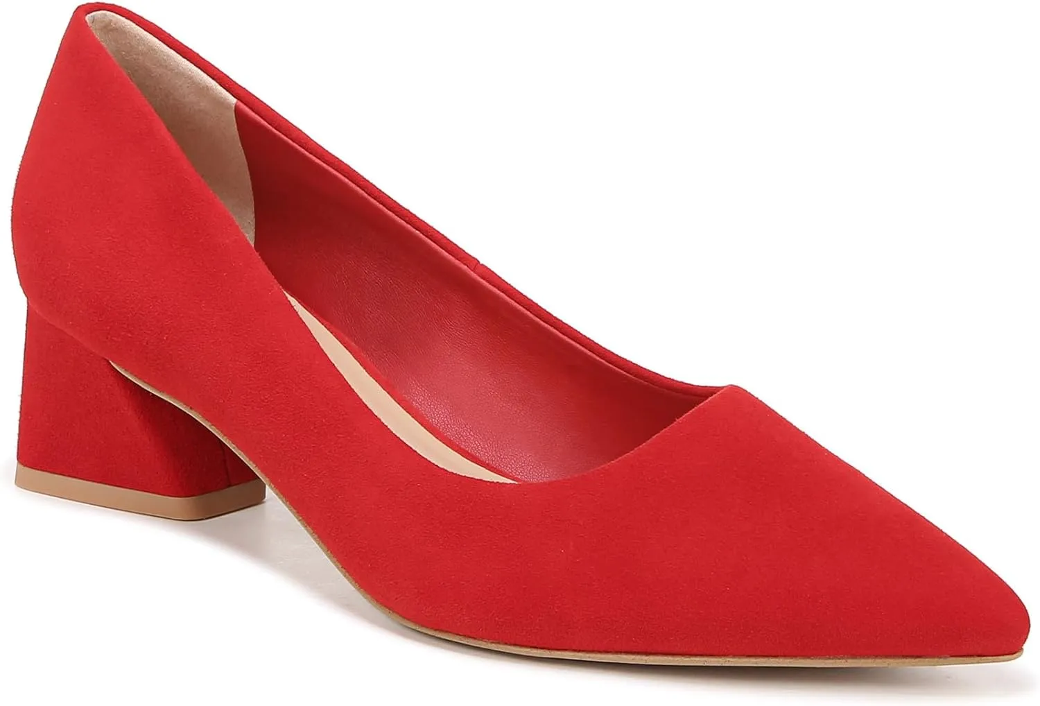 Franco Sarto Women's Racer Pointed Toe Block Heel Pump