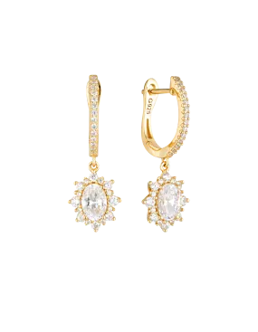 Sure, here is an optimized product title with descriptive modifiers:

Elegant Gold Eloise Bridal Earrings by Georgini - Iconic Wedding Jewelry