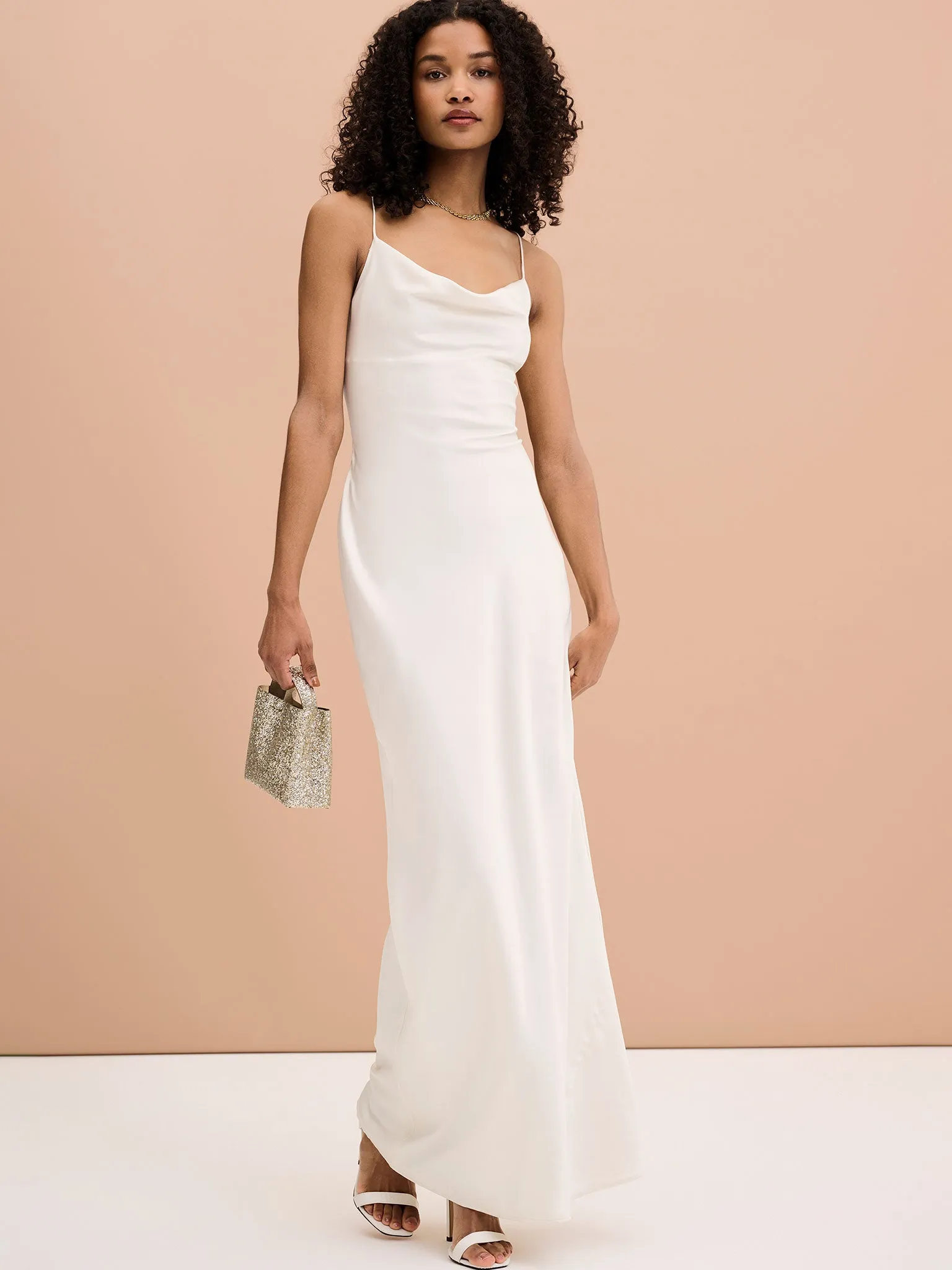 Ginny Maxi Dress in Ivory
