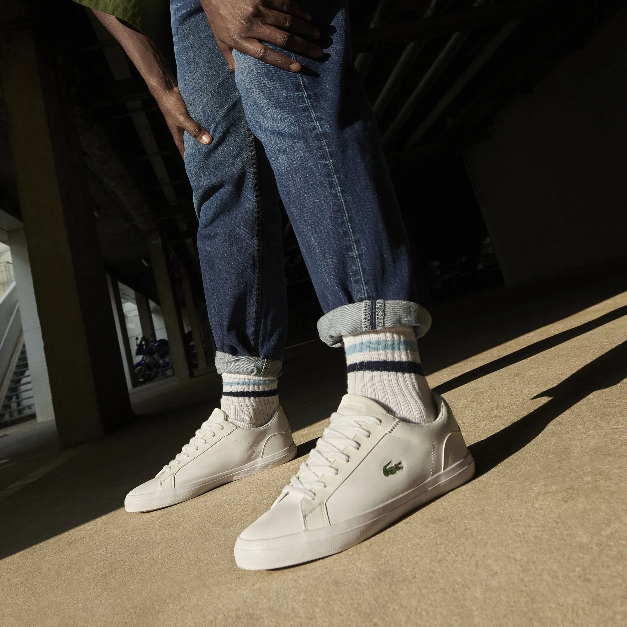Lacoste Lerond Bl 1 Cam Sneakers - White