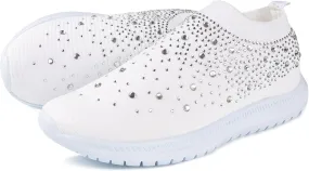 Ladmiple Sneakers For Women Slip On Walking Shoes Dressy Casual Summer Fashion Comfortable Non Slip Flats Loafers