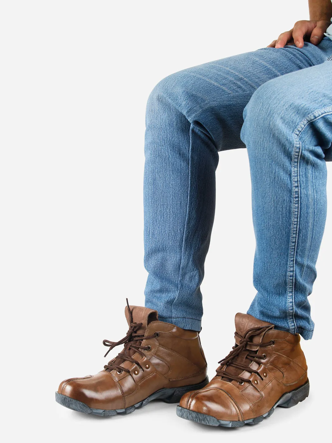 Men's Ankle Lace Up Boot (ID0215)