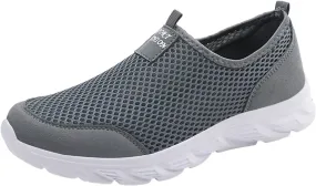 Mens Loafers & Slip-Ons Men Shoes Summer Lightweight Breathable Casual Shoes Single Mesh Casual Running Shoes