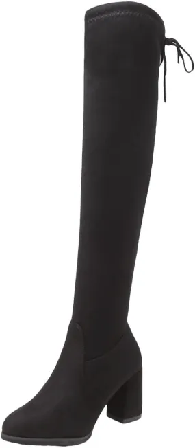Over the KneeBoots for Women Sexy Stretch Thigh HighBoots Stylish Chunky High Heel Tall Boots Wide Calf Fall Boots
