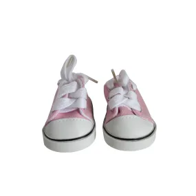 Pink Low Cut Sneakers for 18-inch dolls