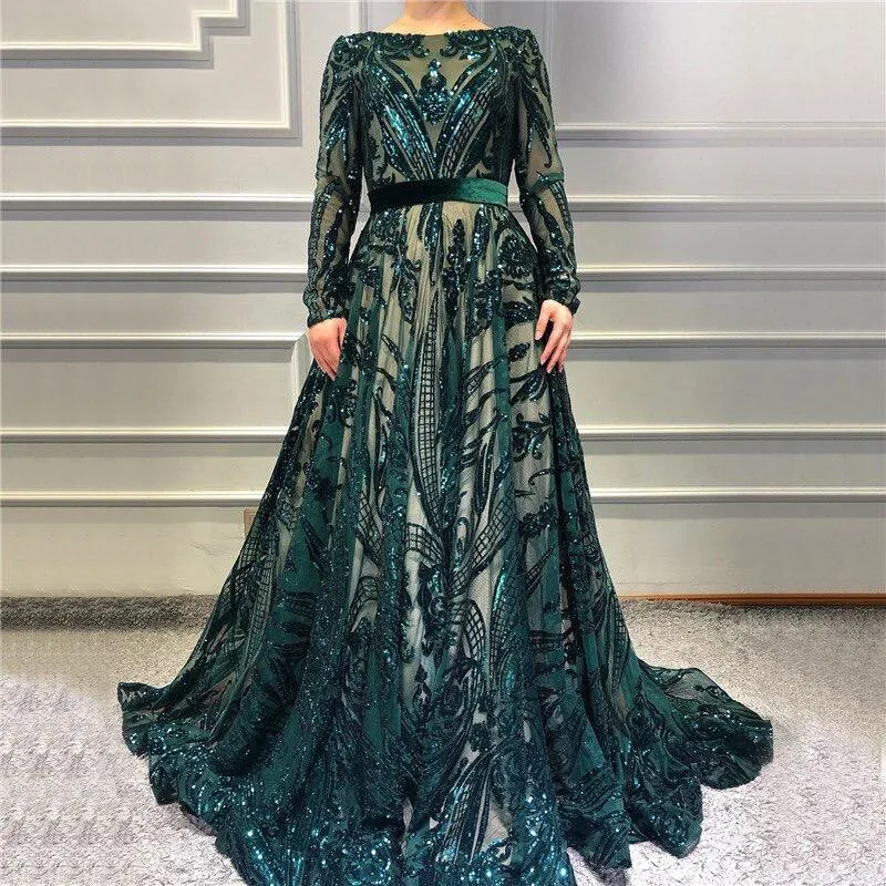 Sequined Sparkle Prom