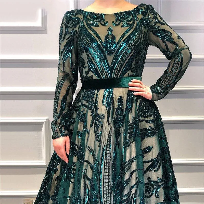 Sequined Sparkle Prom