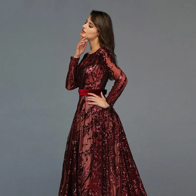 Sequined Sparkle Prom