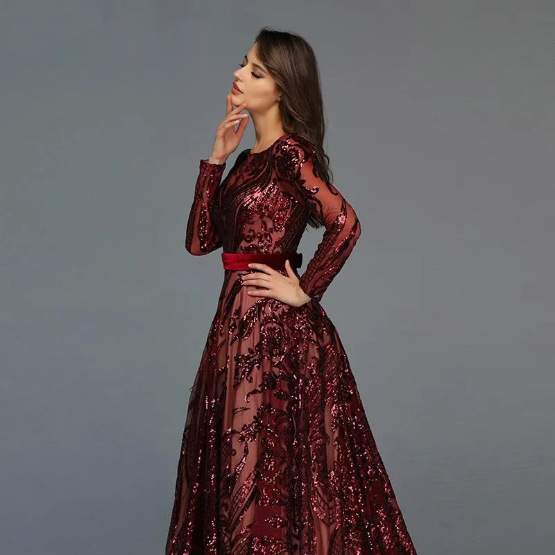Sequined Sparkle Prom