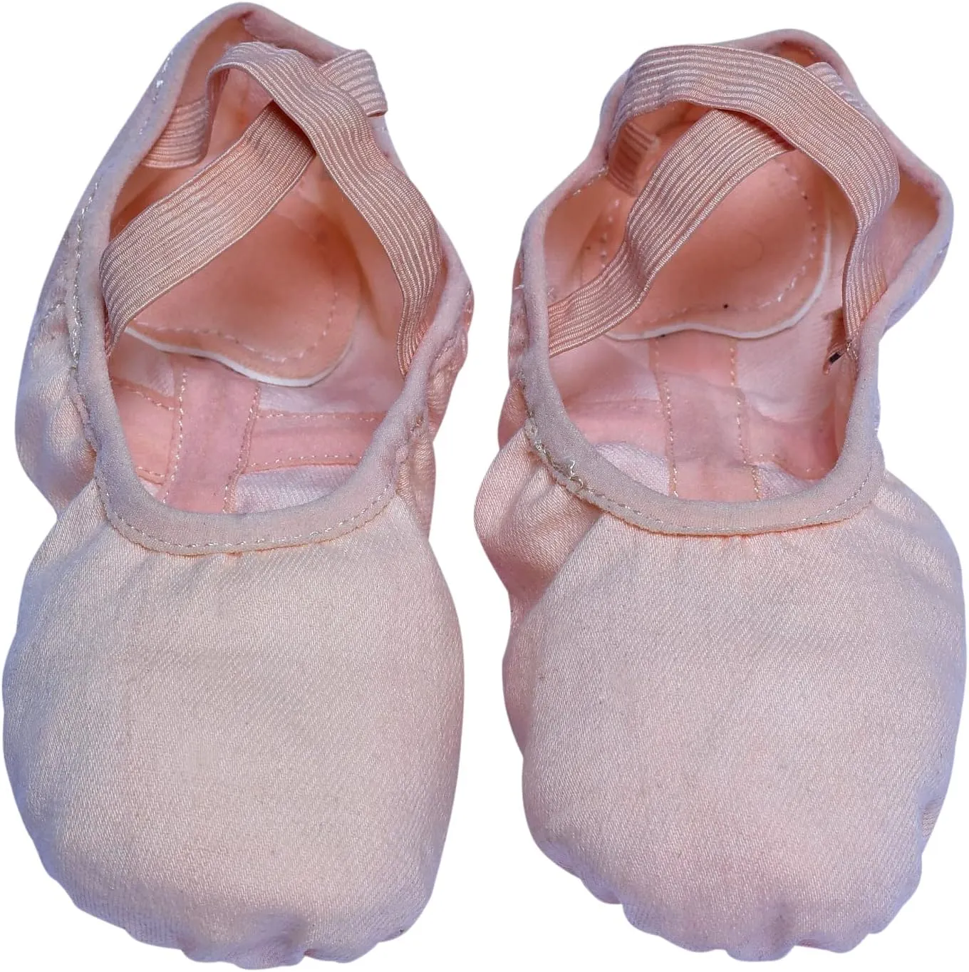 TW Canvas Ballet Slippers Flats for Toddlers-Adult for Dancing.