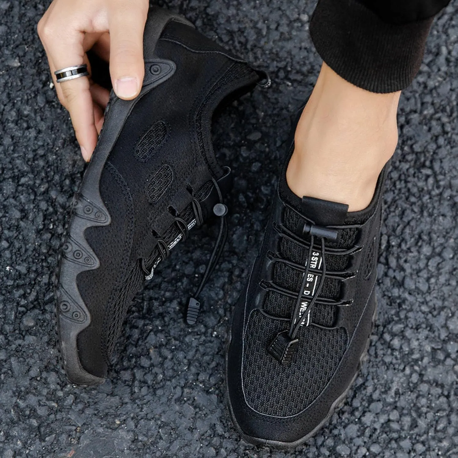 Wedges Sneakers for Women Zapatos De Trabajo para Mujer Antideslizante Cross Womens Wide Toe Running Sneakers Womens Walking Sneakers Size 10 Wide Slip On Walking Shoes for Women