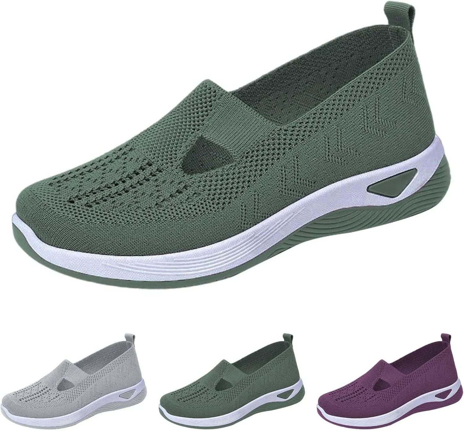 Women Walking Shoes Sock Sneakers Slip-On Breath Tennis Shoes Womens Casual Men Casual Dress Shoes Dress Sneakers Brown Tennis Shoe Trainers Shoe
