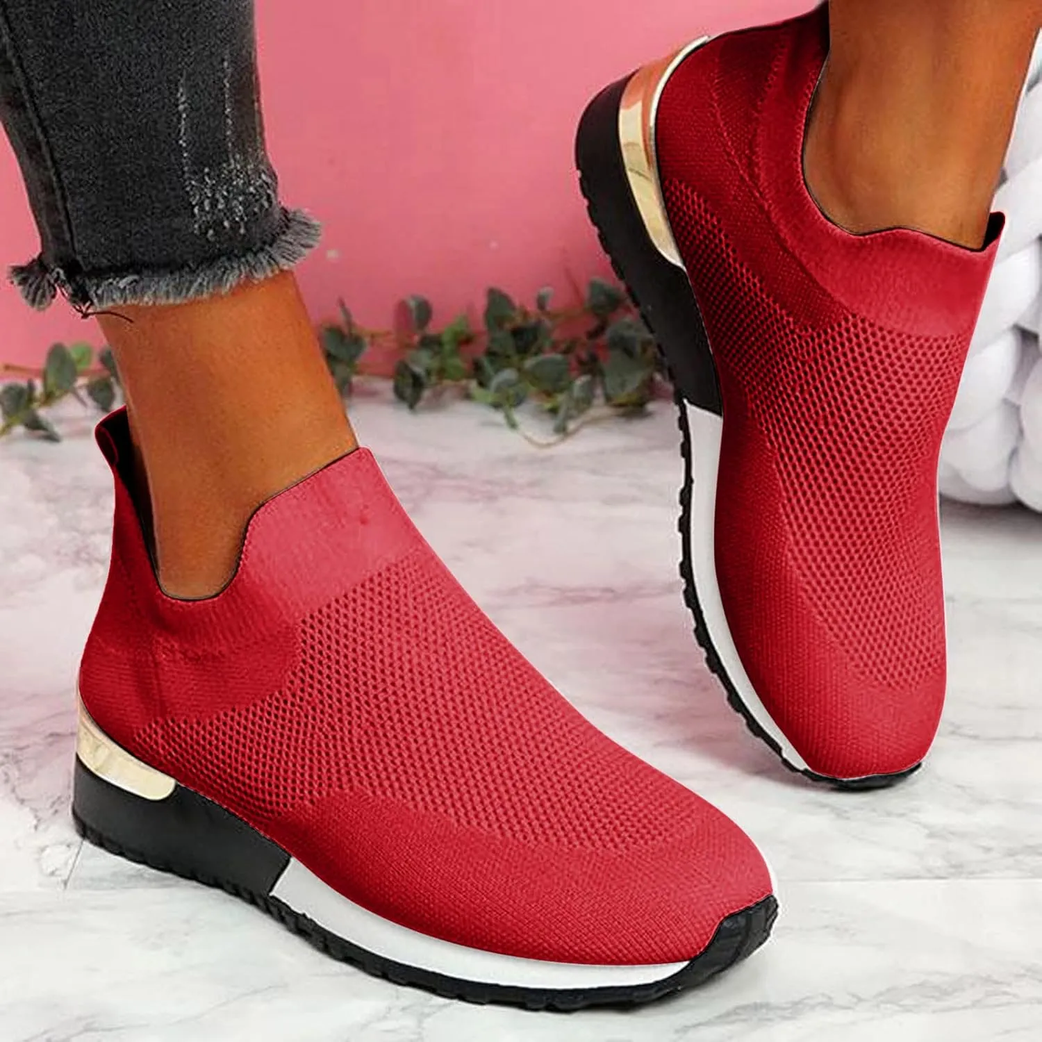 Women's Fashion Sneaker Lace Up Low Top Comfortable Walking Shoes Good Running Shoes for Men Women Loafers Shoes for Work Sneaker Boots for Women