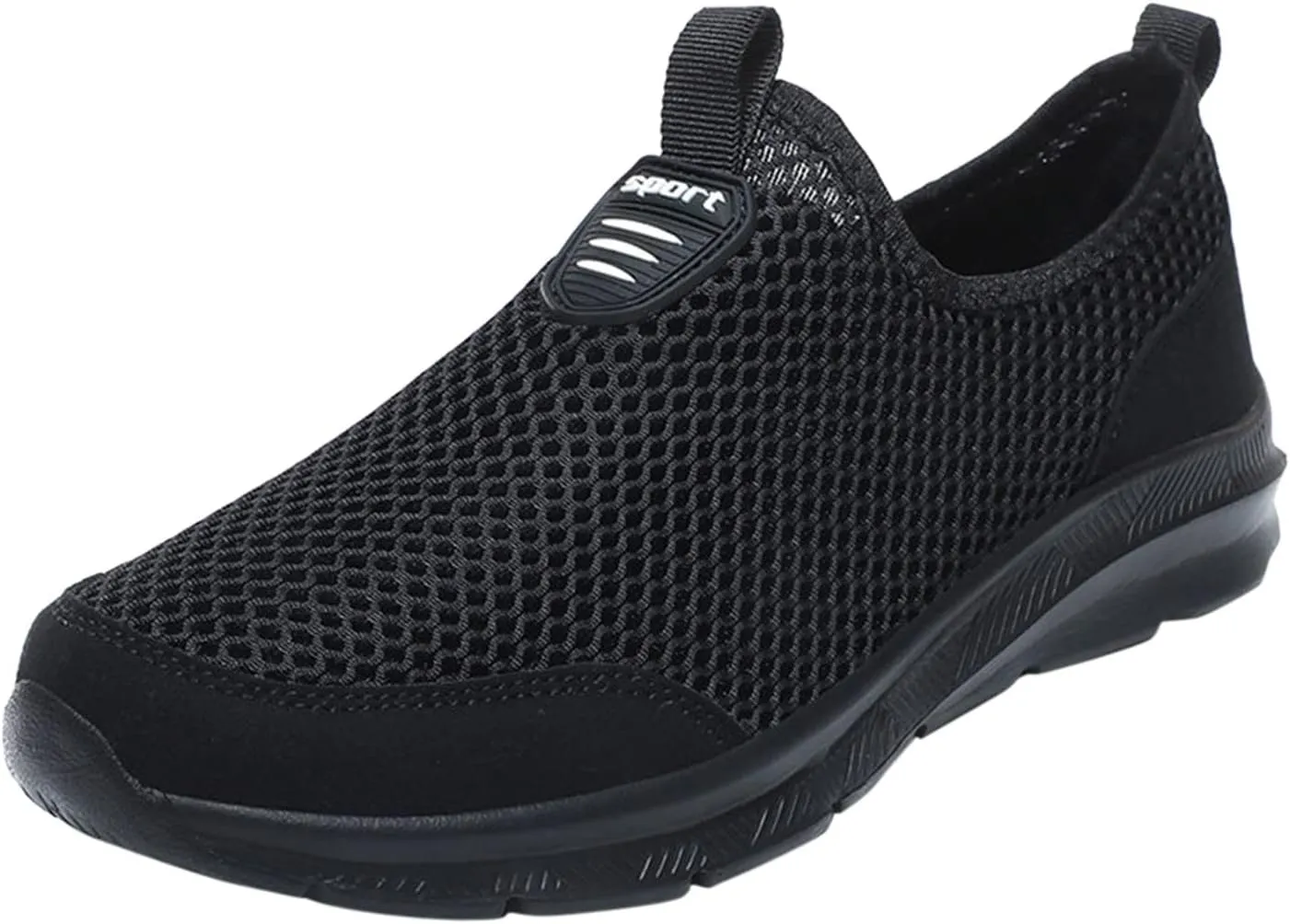 Women's Slip on Walking Shoes Tennis Lightweight Gym Tennis Shoes Womens Mesh Breathable Women Shoes Casual White Sneakers Steel Toe Tennis Shoe Loafers Shoe